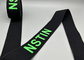 banda elastica stampata rinnovabile nera Logo For Clothing lucido di 40mm