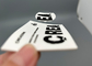 Il buon schermo bianco lavabile di Microfiber ha stampato le toppe con Matte Silicone Logo