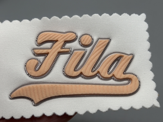Patch in tessuto in rilievo personalizzati Disegno di forma uniforme su misura