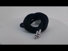 Corda con coulisse intrecciata ODM per abbigliamento e cappelli, larga 15 mm, con terminali metallici