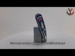 Patch per squadre di calcio in 3D Patch per abbigliamento personalizzato in nylon Patch ad alta densità