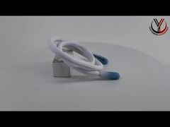 Corda rotonda in poliestere intrecciato da 37,5 cm con logo nero stampato per capi di abbigliamento