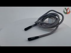 Cordino elastico in silicone L125cm Corda di cotone per sacche con coulisse