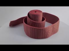 Visualizza elastico jacquard riciclato da 25 mm con lato singolo per la demo dell'indumento