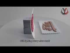 Presenta Toppe in Tessuto Goffrato Personalizzate Design a Forma Personalizzata per Te