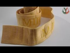 Vedi perché scegliere il logo di marca personalizzato 52mm Jacquard Elastic Band con materiale a doppio lato