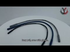 Uno Sguardo Più da Vicino: Cordino Elastico con Fibbia in Metallo OEM Grigio Opaco per Pantaloni della Tuta