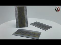 Guarda: Vetrina con adesivo a trasferimento termico in silicone estensibile rialzato OEKO-TEX