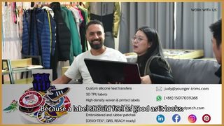 Loghi in silicone personalizzati per indumenti