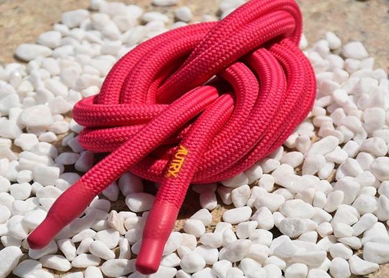 Punte su ordinazione del silicone del cavo di Logo Printed Polyester Hoodie Drawstring