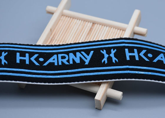 di 40mm del cotone banda elastica di slittamento non con il logo stampato del silicone