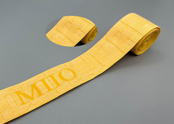 La conclusione del ciclo ha personalizzato la banda di elastico sciolta del jacquard di 35mm per abbigliamento