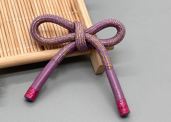 Taglio Stampa Logo Elastic Draw Cord con fine in silicone By Printed Technics