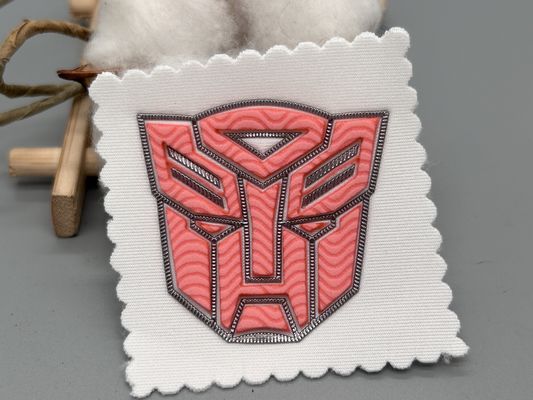 Patch in tessuto in rilievo personalizzati Disegno di forma uniforme su misura