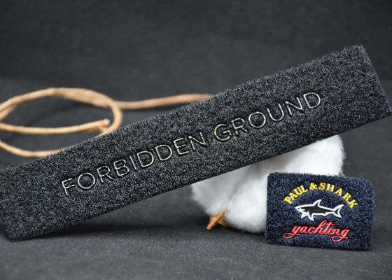 Il Velcro femminile di OEKO ha impresso le toppe del gancio e del ciclo delle toppe