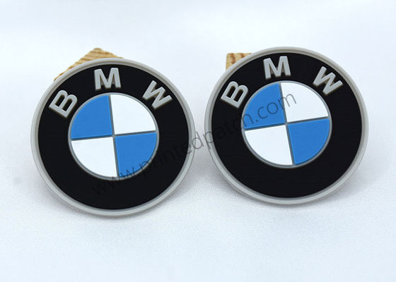 Il PVC di gomma su ordinazione di Logo Patch Embossed BMW rattoppa per i cappelli