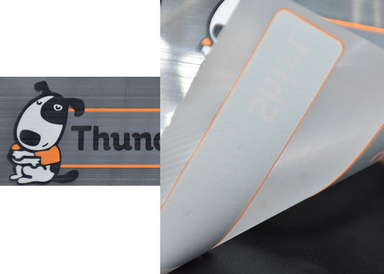 Anti sublimazione Matte Logo Heat Transfer Fabric Labels per usura del lavoro