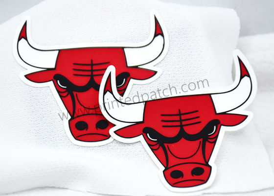 Modello capo di TPU del trasferimento di calore toro animale realistico 3D dell'etichetta del 2D