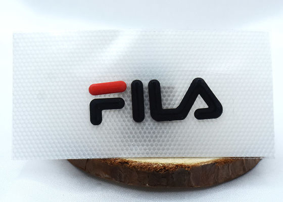 Etichette di modellatura dell'abbigliamento del trasferimento di calore del silicone di 0.8MM per l'indumento